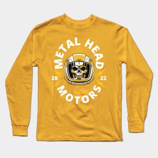 Metal Head Motors - Lightning Helmet Long Sleeve T-Shirt